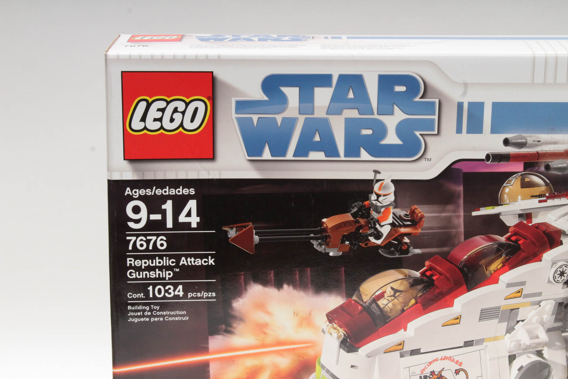 Lego "Star Wars" 7676 Republic Attack Gunship