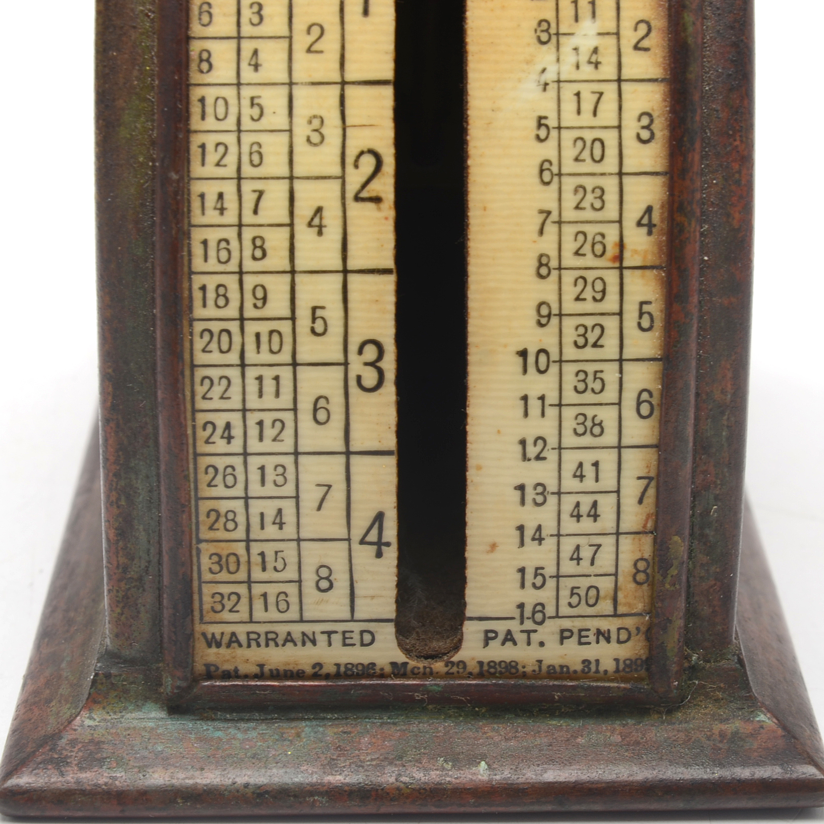 Tiffany Studios Letter Postal Scale
