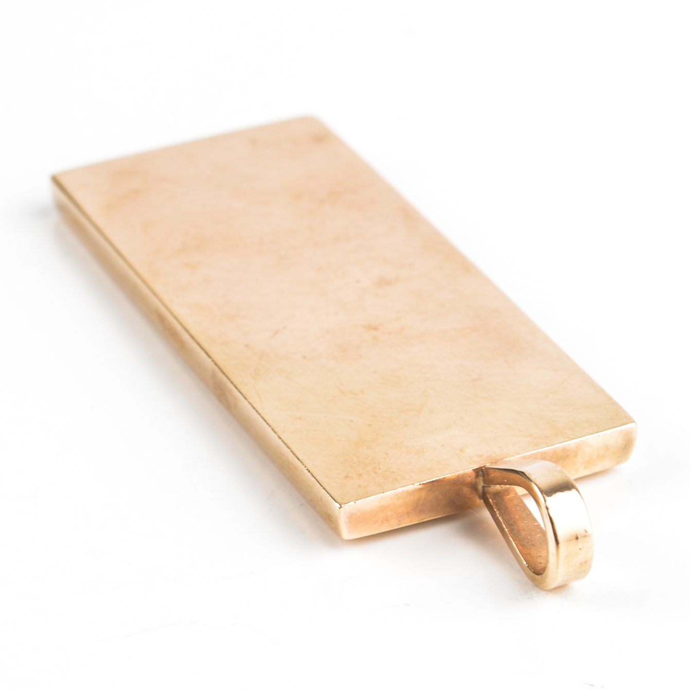 Vintage 1981 Edinburg British 9K Yellow Gold Pendant