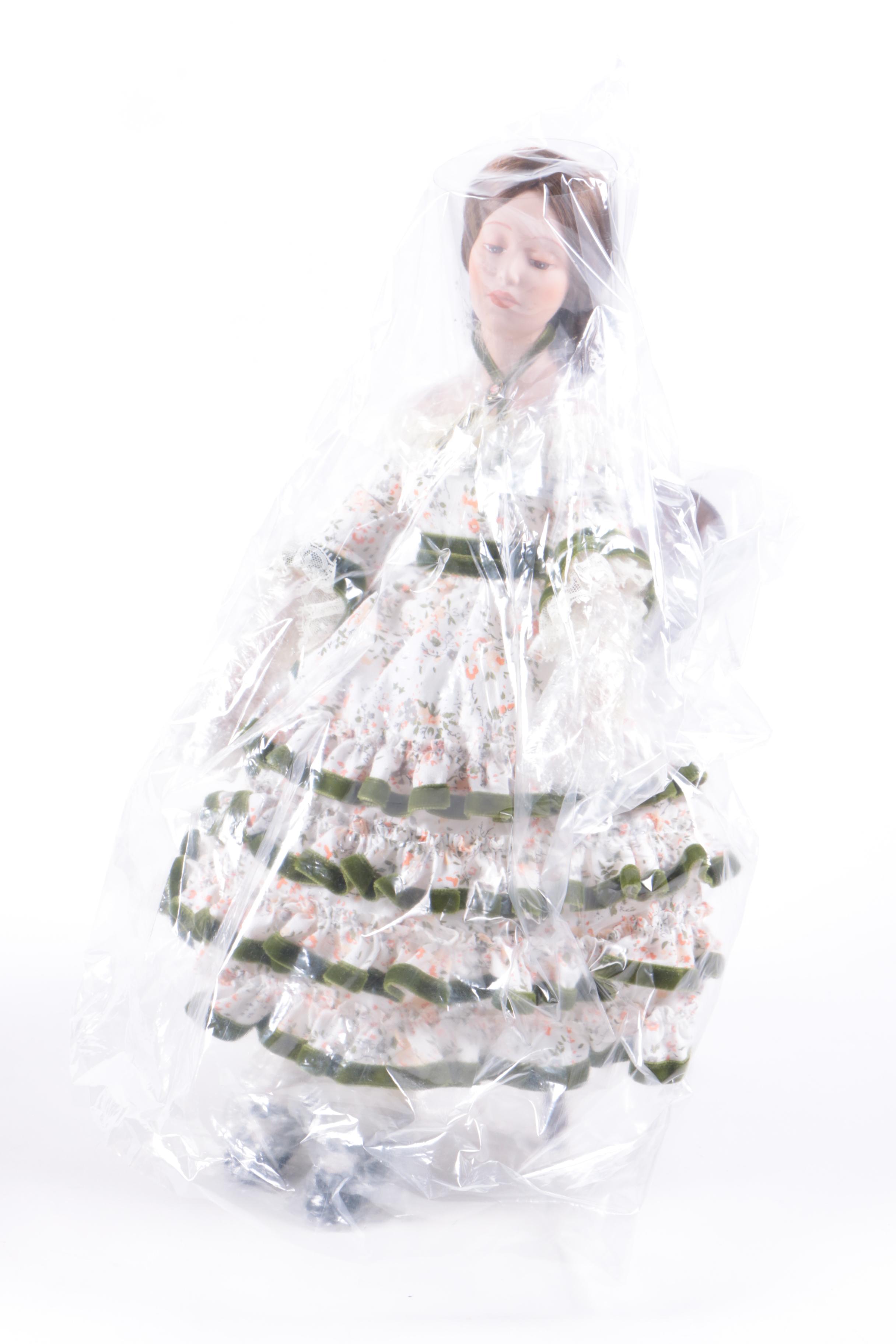 Danbury Mint "Sampler" Doll