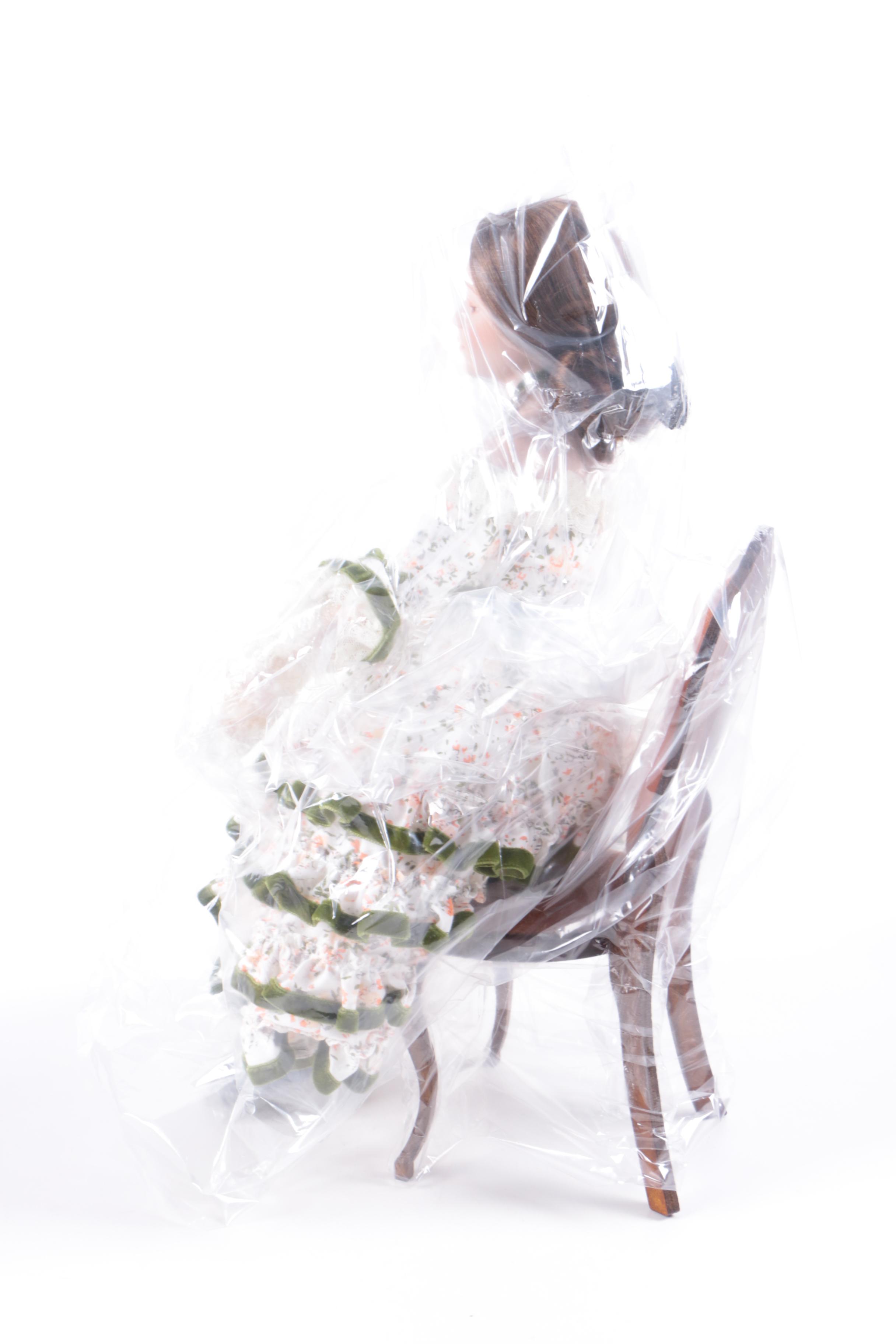 Danbury Mint "Sampler" Doll