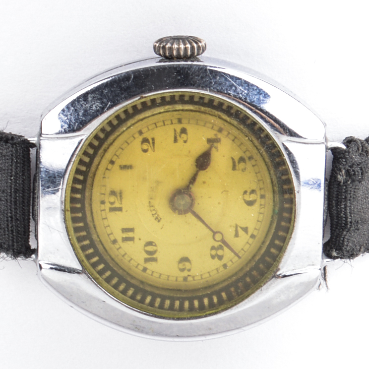 Vintage Russian Watch With Removable 875 Silver Watch
