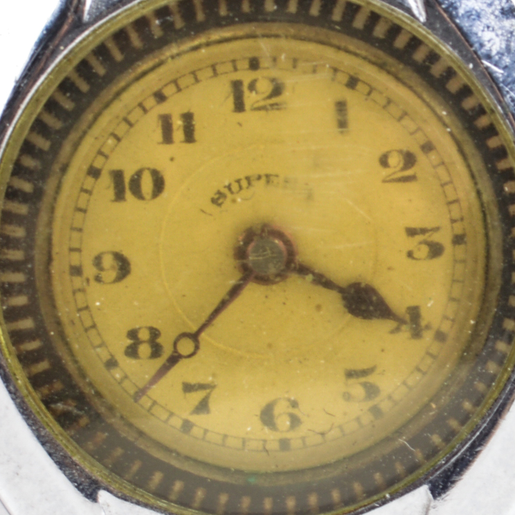 Vintage Russian Watch With Removable 875 Silver Watch