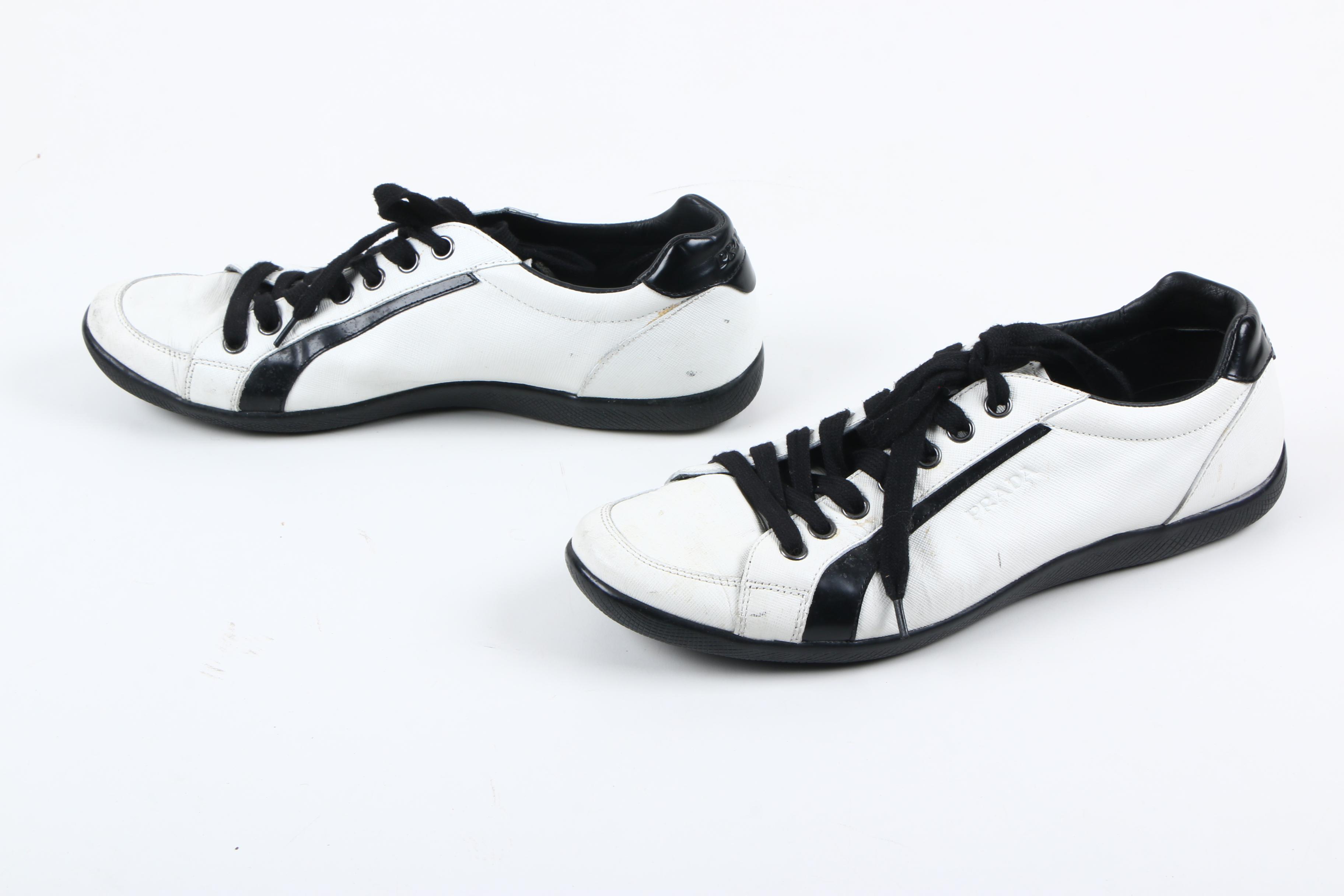 Men's Prada Lace-up Sneakers