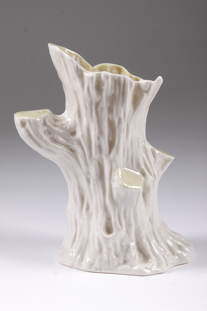 Belleek Vase and Trinket Box