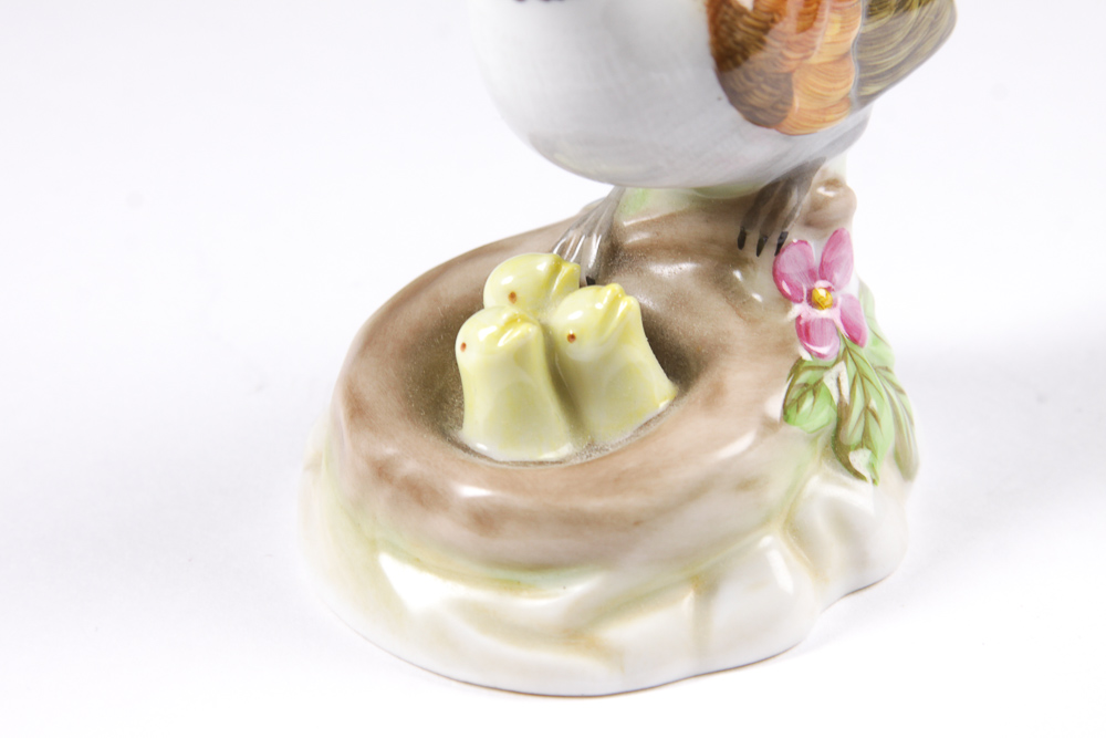 Herend Hungary Hand-Painted Bird Figurine