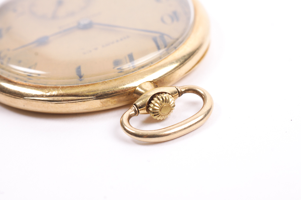 Vintage 18K Gold Patek Phillipe for Tiffany & Co. Pocket Watch