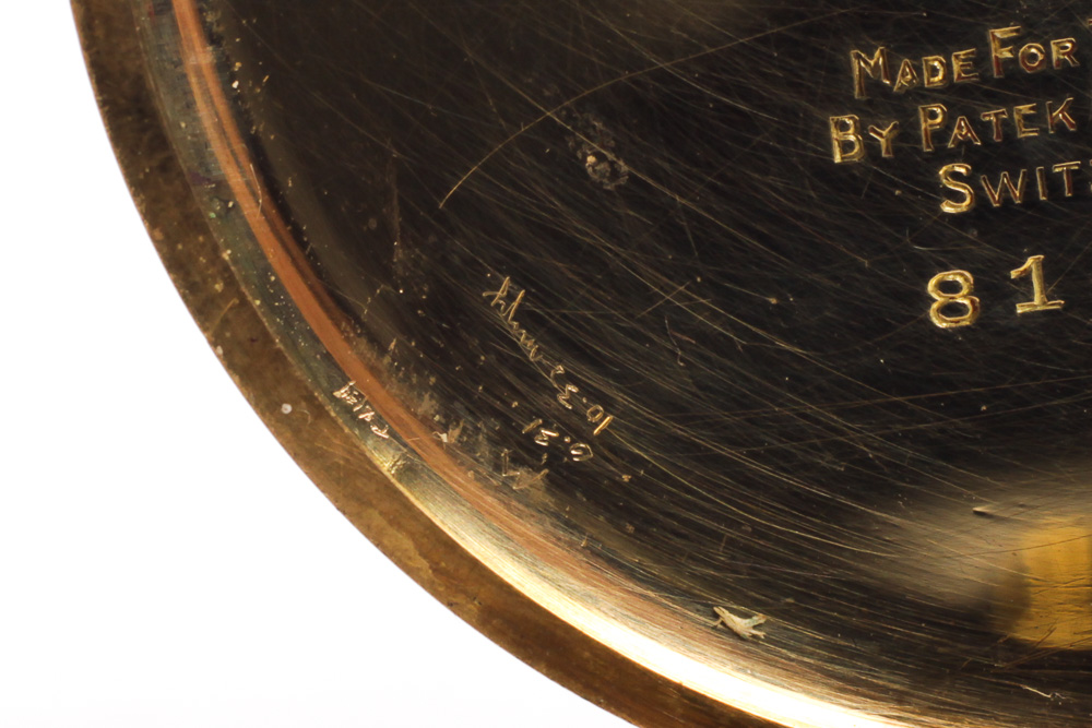 Vintage 18K Gold Patek Phillipe for Tiffany & Co. Pocket Watch