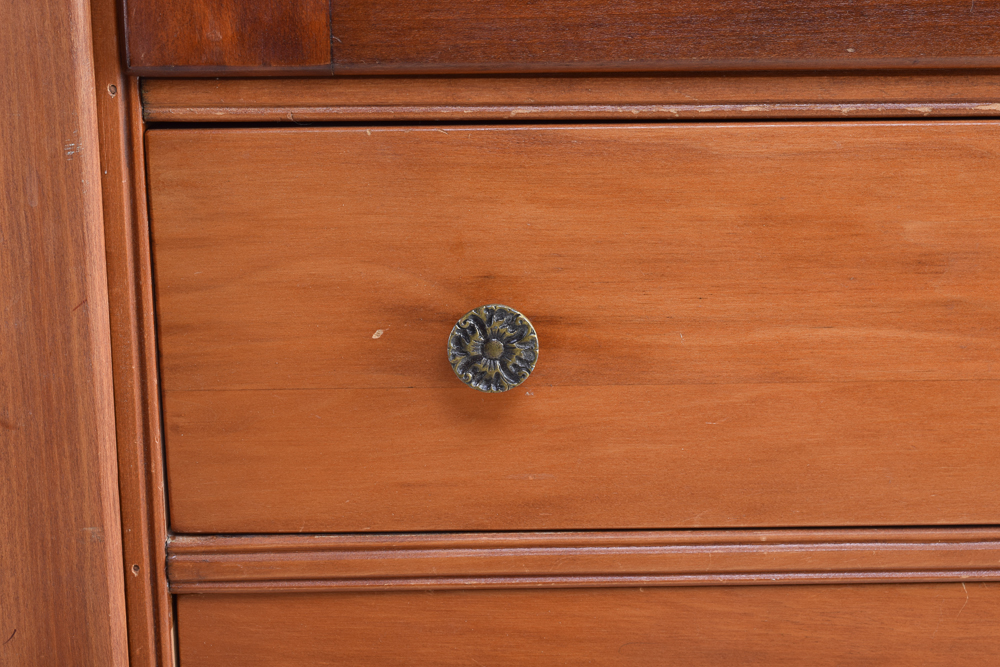 Vintage Walnut Side by Side Wardrobe