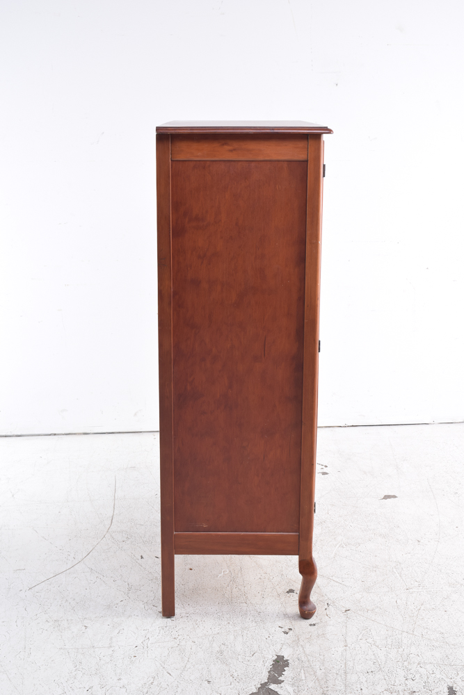 Vintage Walnut Side by Side Wardrobe