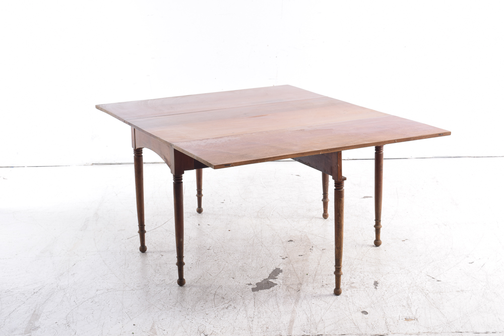 Antique Cherry Drop Leaf Table