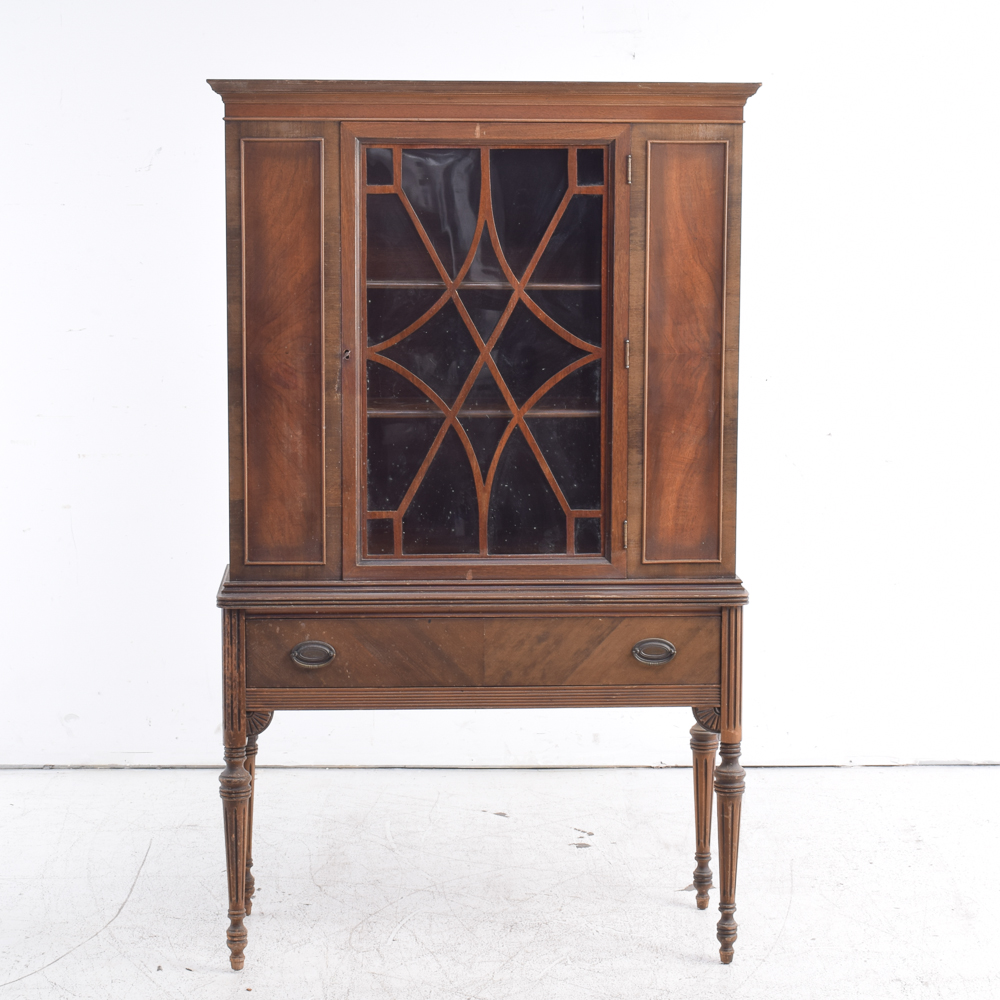 Hepplewhite Style Mahogany Highboy