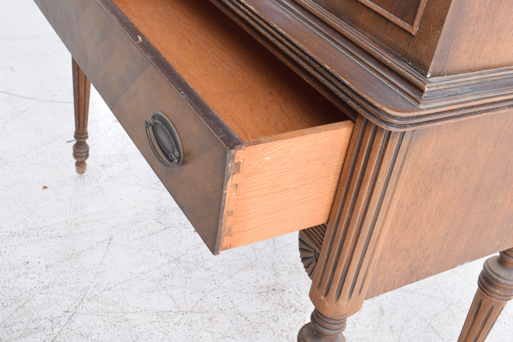 Hepplewhite Style Mahogany Highboy