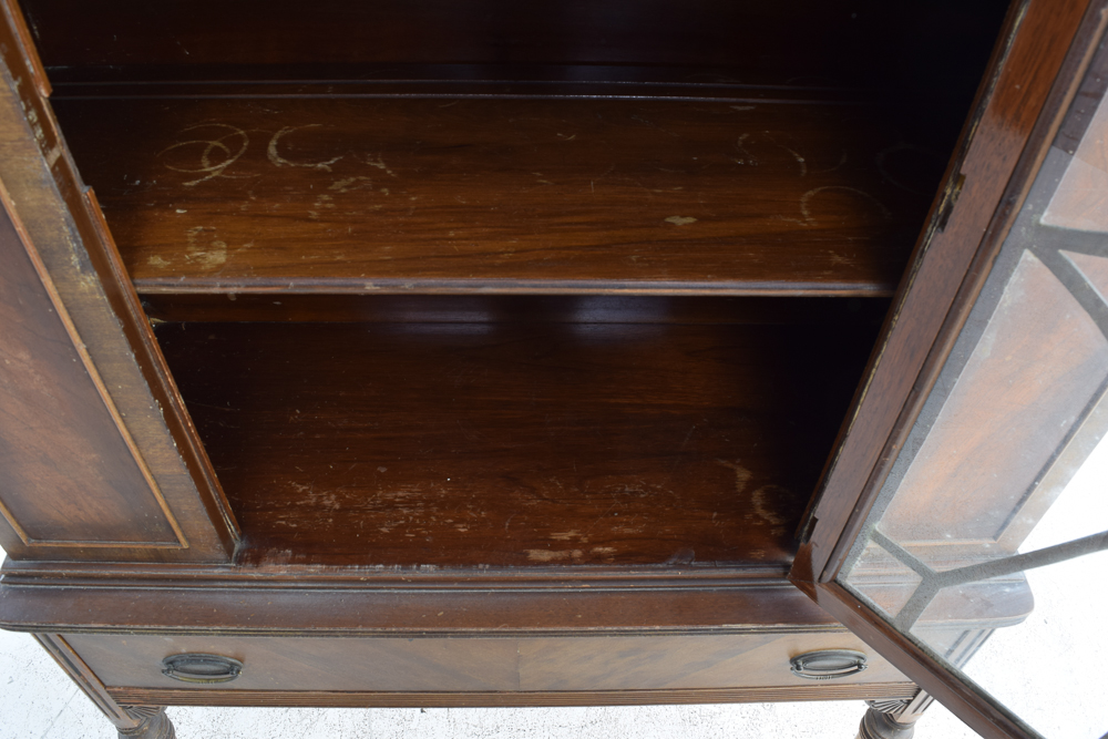 Hepplewhite Style Mahogany Highboy