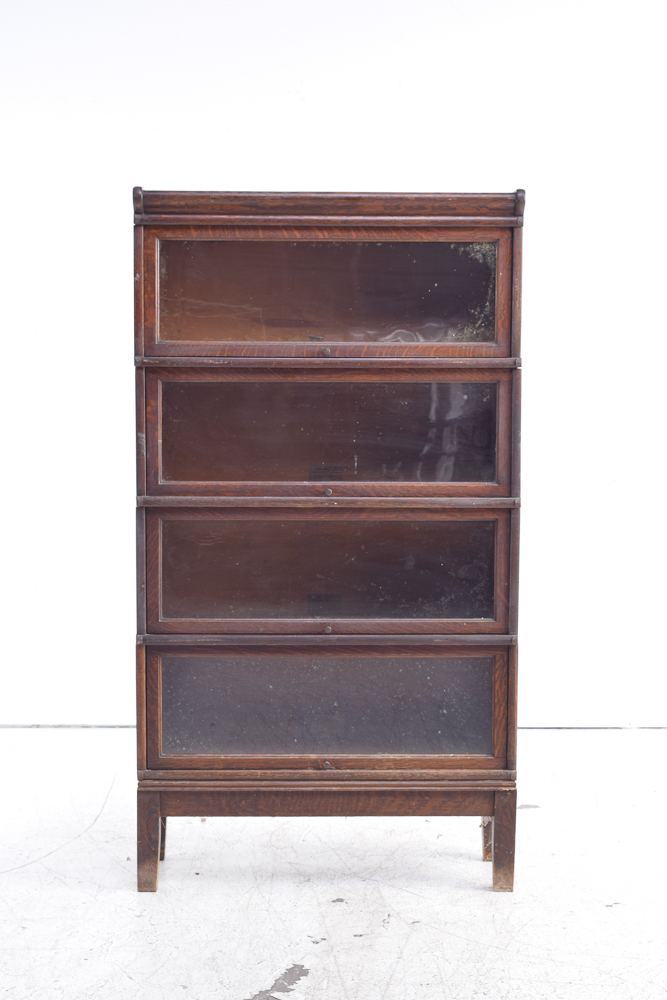 Globe-Wernicke Vintage Oak Barrister Bookcase