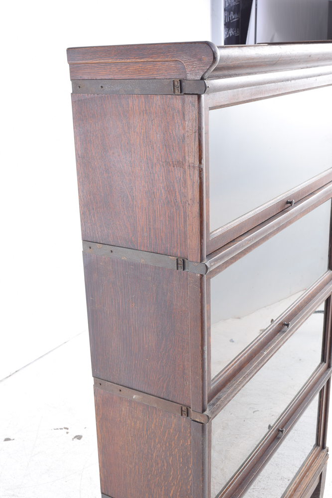 Globe-Wernicke Vintage Oak Barrister Bookcase