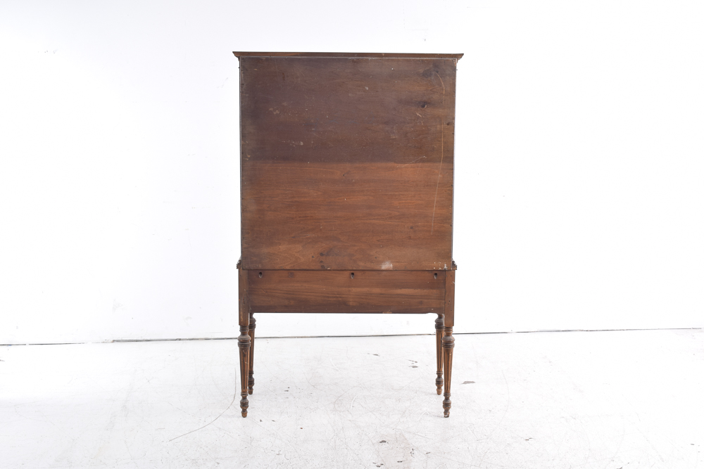 Hepplewhite Style Mahogany Highboy