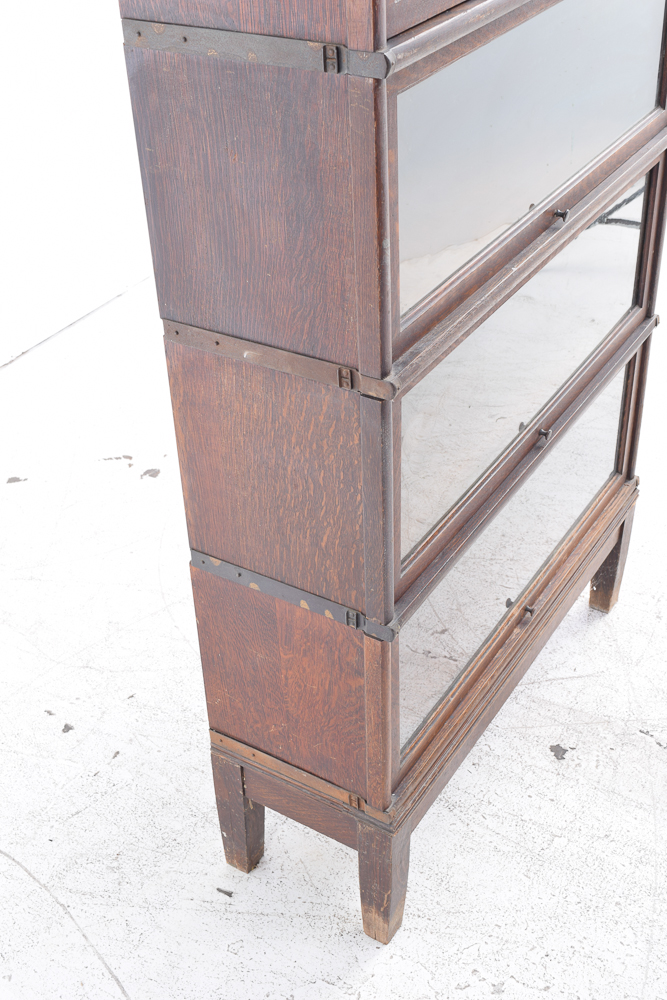 Globe-Wernicke Vintage Oak Barrister Bookcase