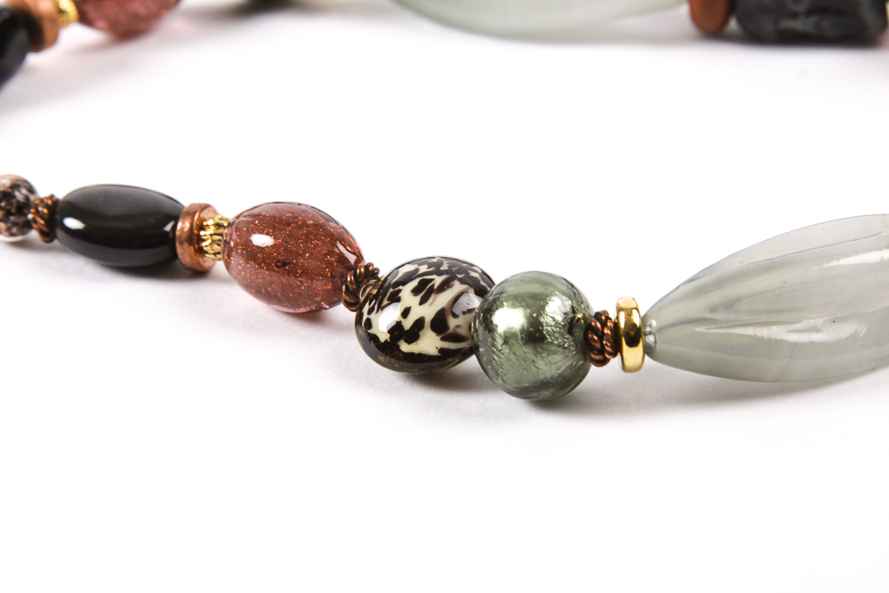 Colorful Venetian Glass Necklace