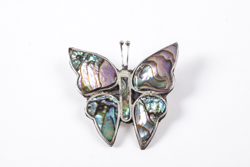 Sterling Silver and Abalone Shell Jewelry