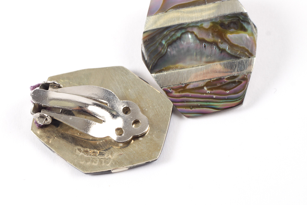 Sterling Silver and Abalone Shell Jewelry