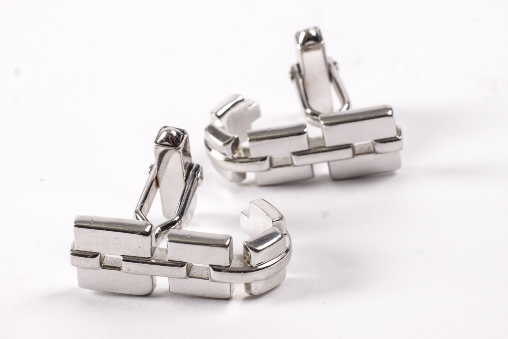 Mens Costume Silver Tone Jewelry