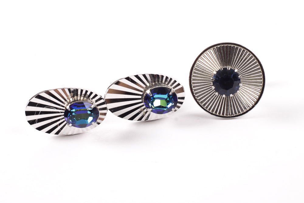 Mens Costume Silver Tone Jewelry