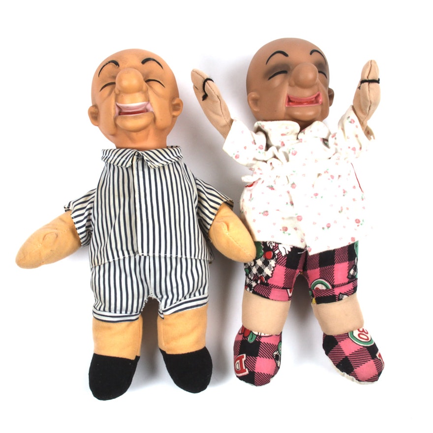 Collection of Vintage "Mr. Magoo" Character Dolls