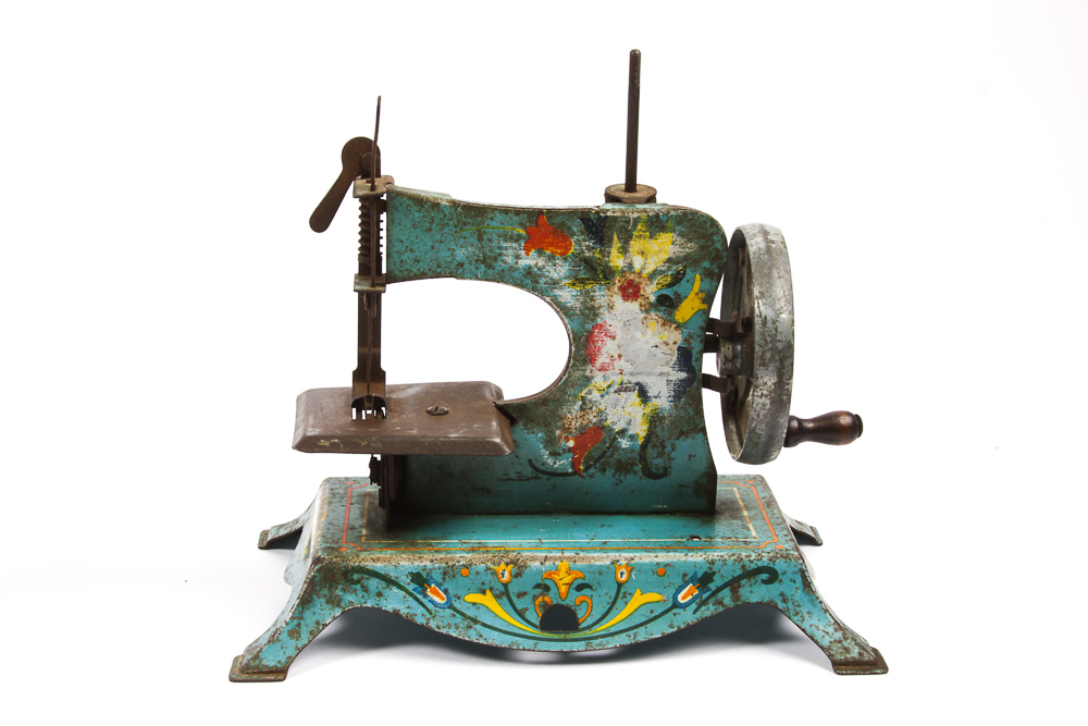 Collection of Vintage Casige German Children's Sewing Machines