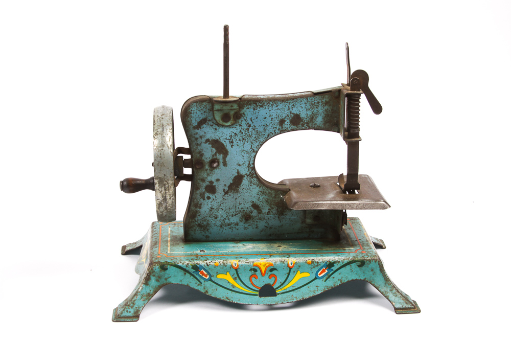 Collection of Vintage Casige German Children's Sewing Machines
