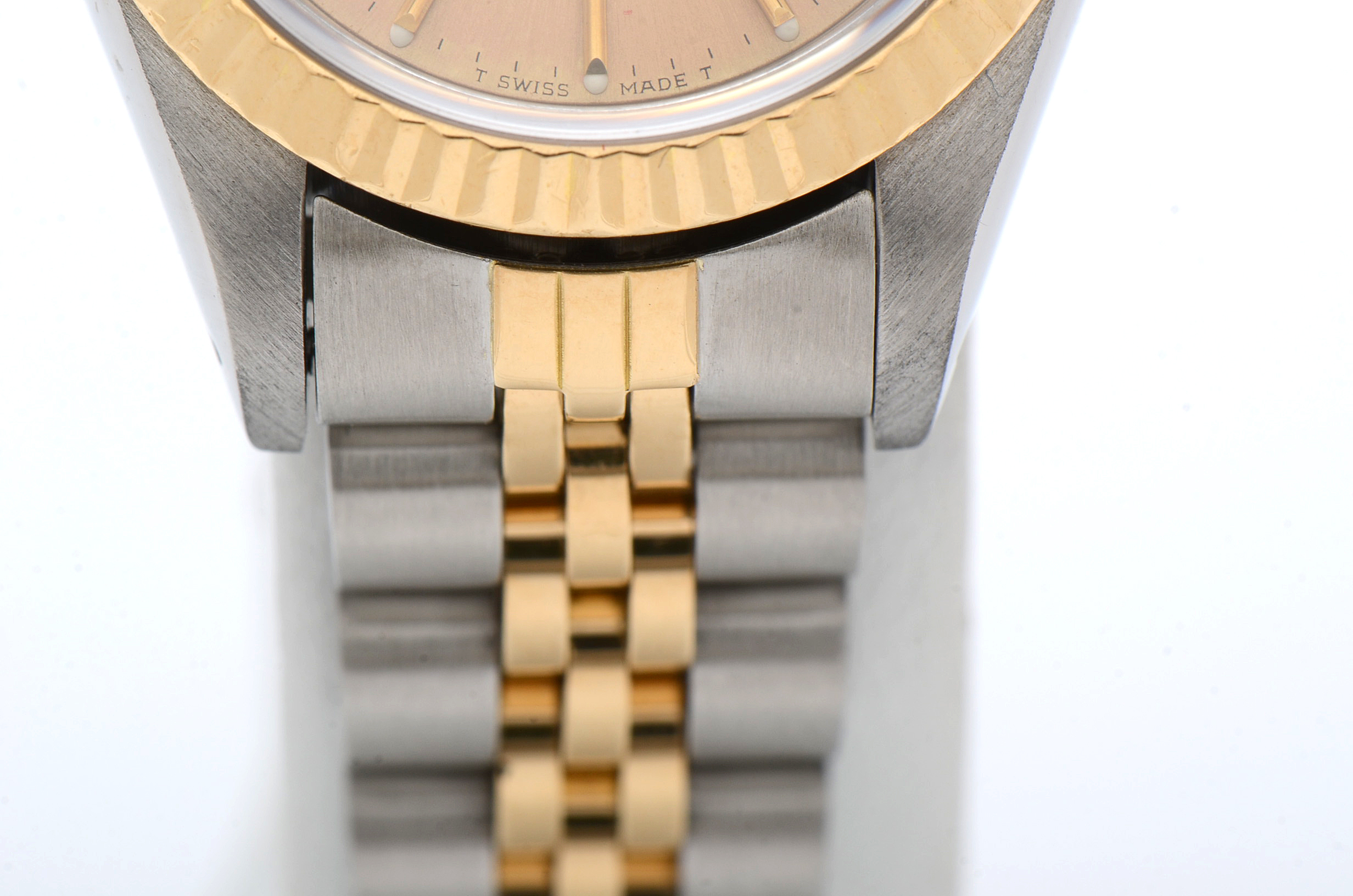 Rolex Datejust 18K Yellow Gold Stainless Steel Champagne Dial 26mm Watch