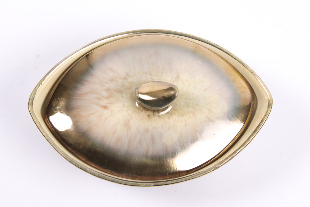 Vintage Bay Keramik Pottery Butter Dish