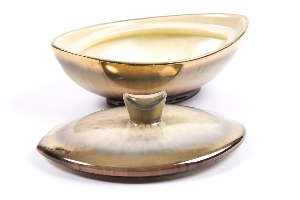 Vintage Bay Keramik Pottery Butter Dish