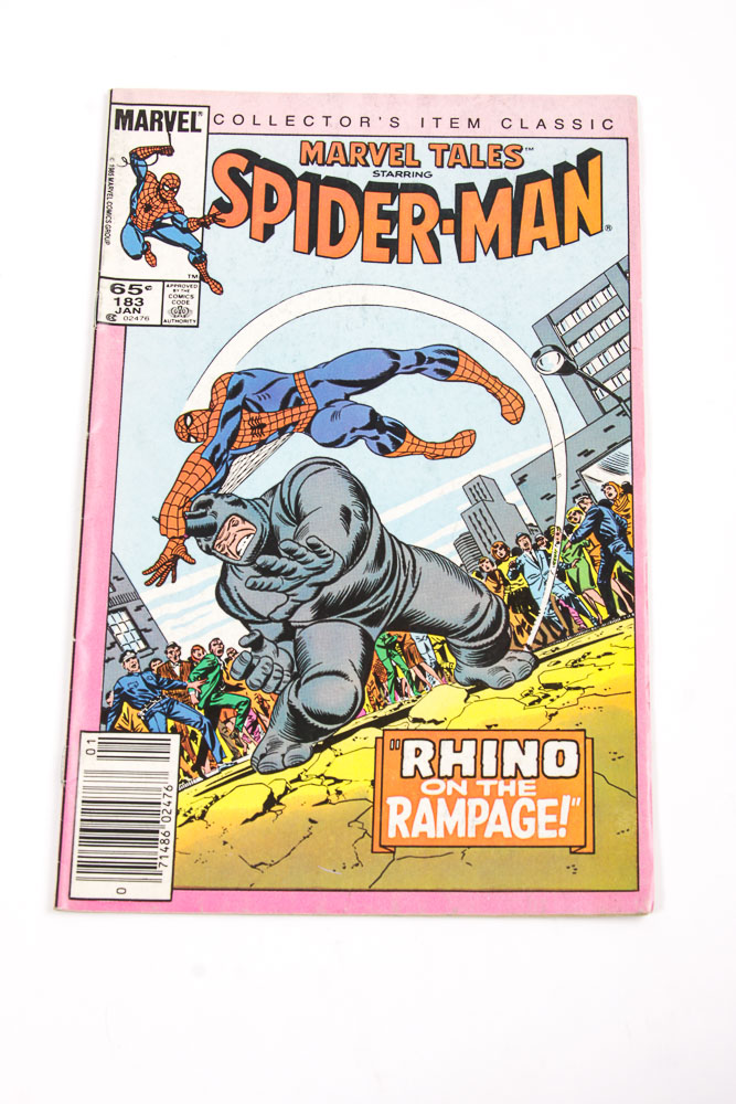 Bronze Age "Marvel Tales" Comics Featuring Spider-Man