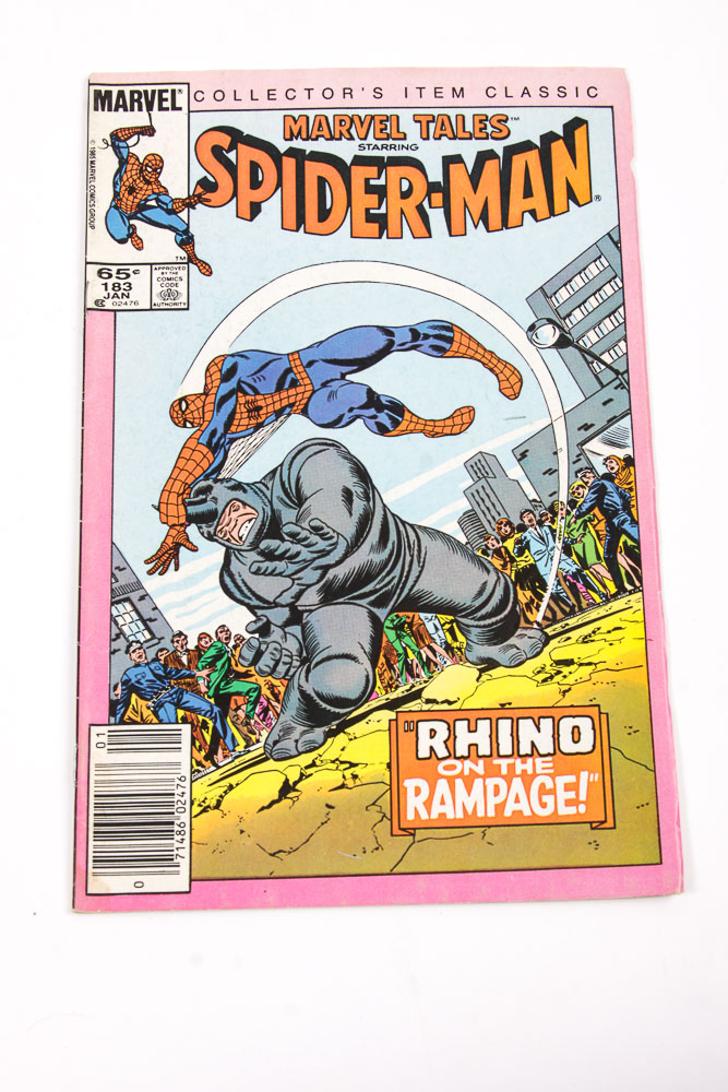 Bronze Age "Marvel Tales" Comics Featuring Spider-Man