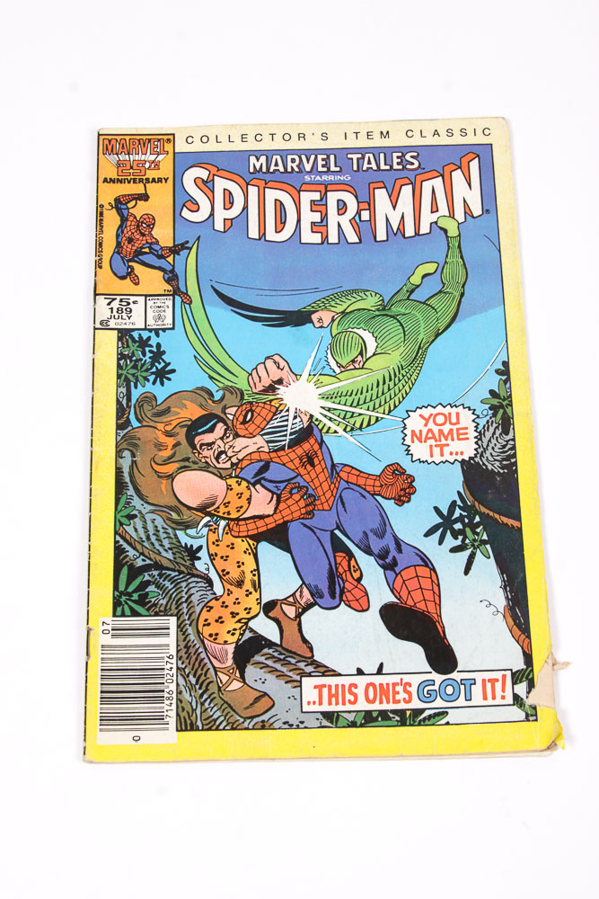Bronze Age "Marvel Tales" Comics Featuring Spider-Man