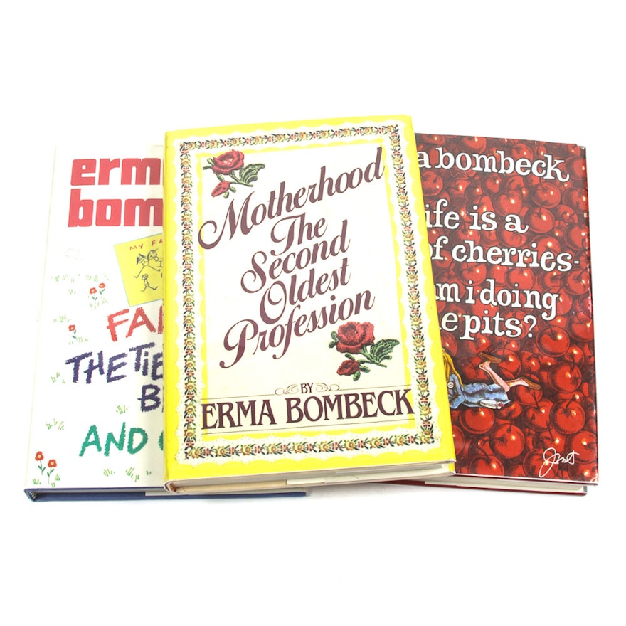 1980s Erma Bombeck Autographed Books