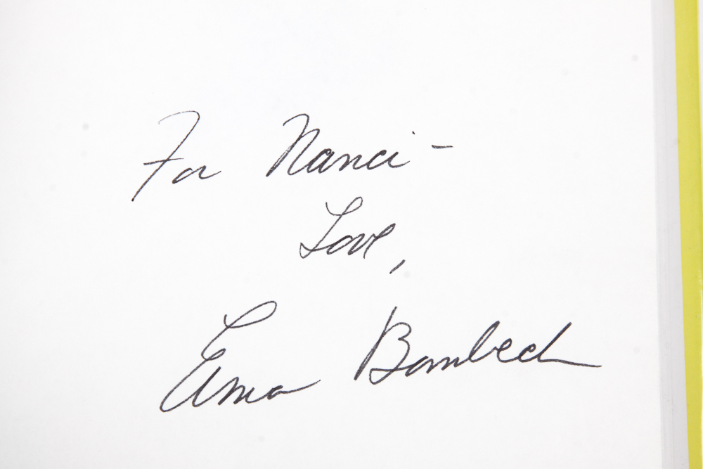 1980s Erma Bombeck Autographed Books