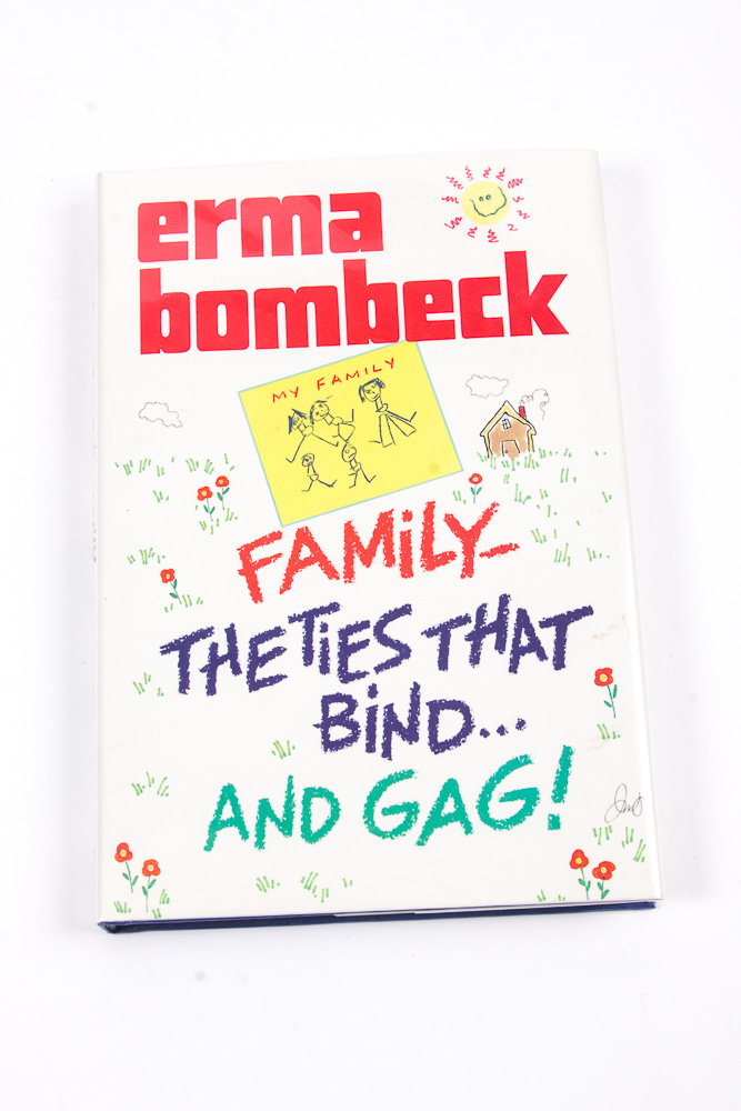 1980s Erma Bombeck Autographed Books
