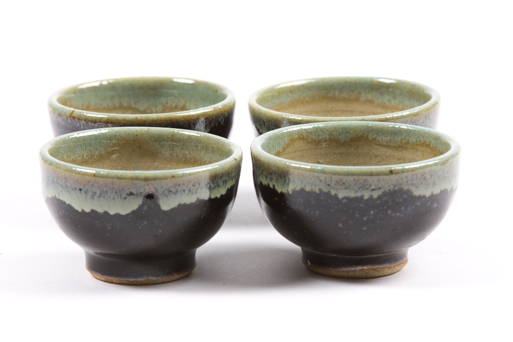 Gumps Stoneware Sake Set