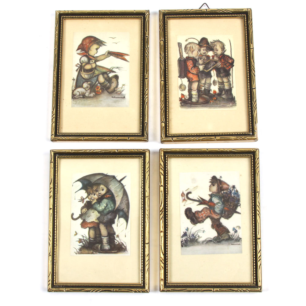 Reproduction Prints After M.I. Hummel of Bavarian Children