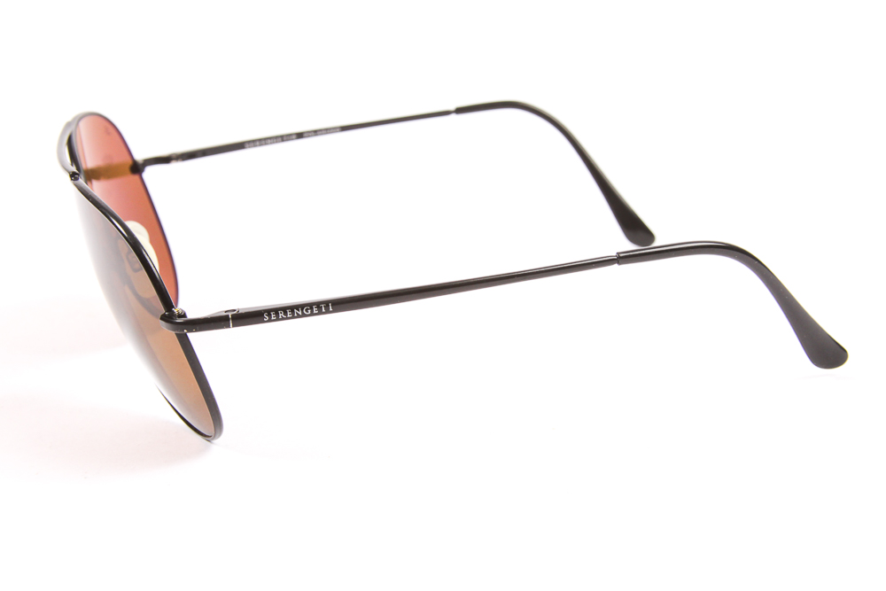 Vintage Serengeti Polarized Aviator Sunglasses