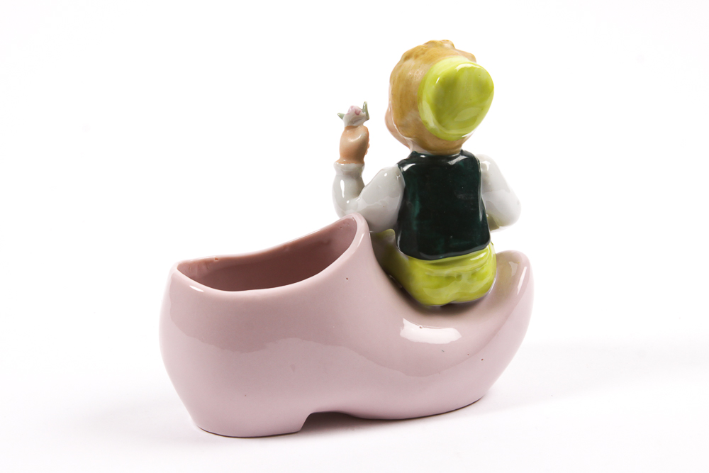 Vintage Lefton China Figurine of A Boy