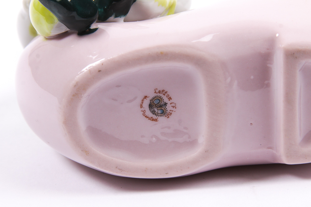 Vintage Lefton China Figurine of A Boy