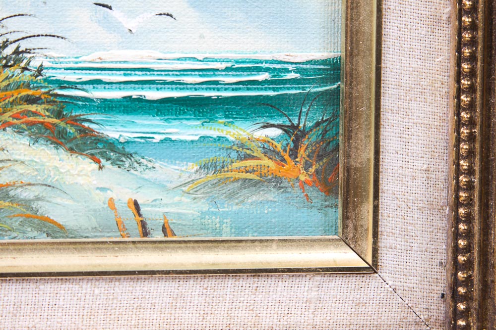 Original Oil Painting of Ocean Scene