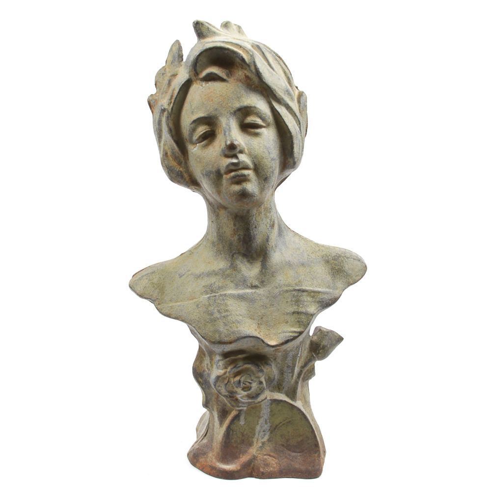 Cast Iron Bust