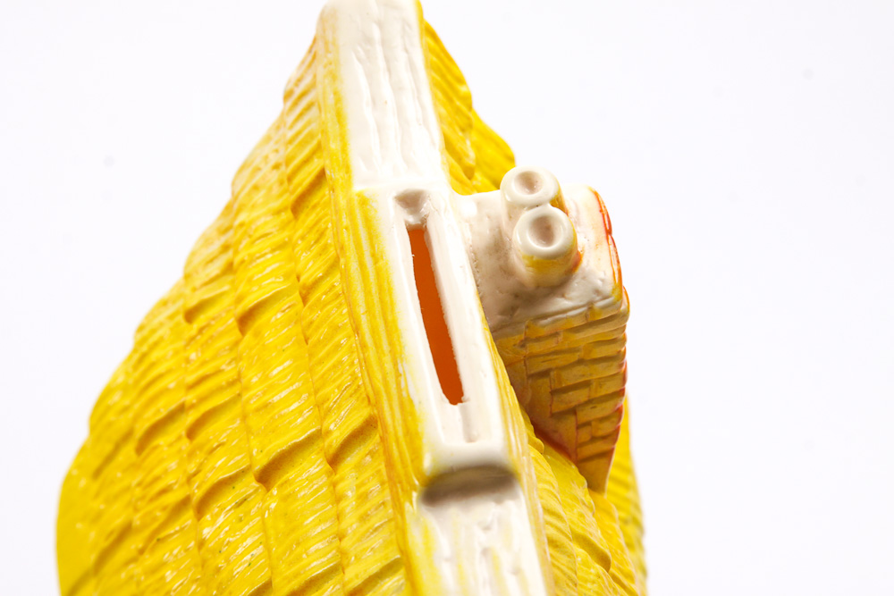 Vintage "Old Woman Who Lived in a Shoe" Squeaky Toy and Coin Bank