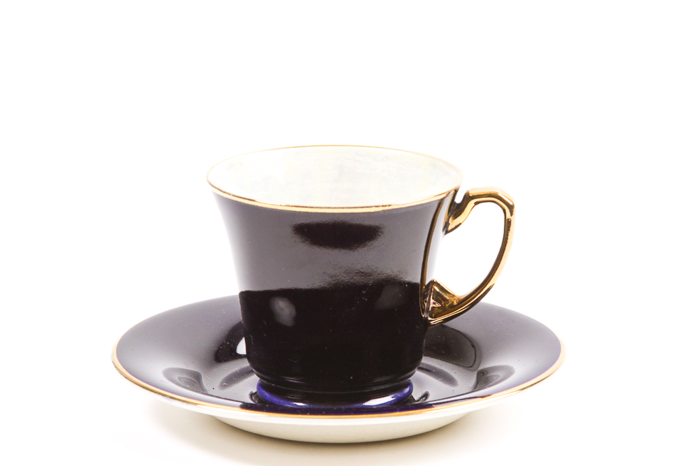 Porcelain Cups and Saucers Featuring Lefton