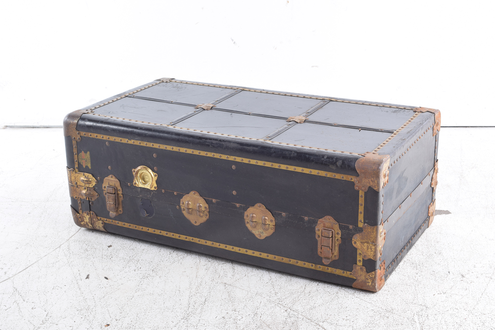 Vintage Steamer Wardrobe Trunk