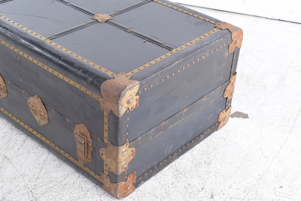 Vintage Steamer Wardrobe Trunk